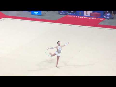 Layla Deblaoui - Championnat de France GR individuelles - Chambéry 2019