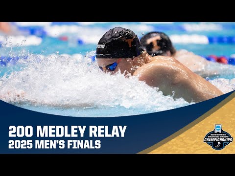 Men's 200 medley relay | 2025 NCAA swimming championships