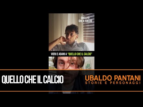 Vieri e Adani a "Quello che il calcio" | Ubaldo Pantani e Federico Russo