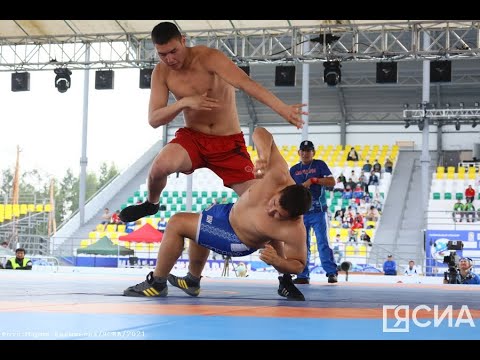 Только броски. Видео ярких моментов хапсагая на Играх Манчаары-2021