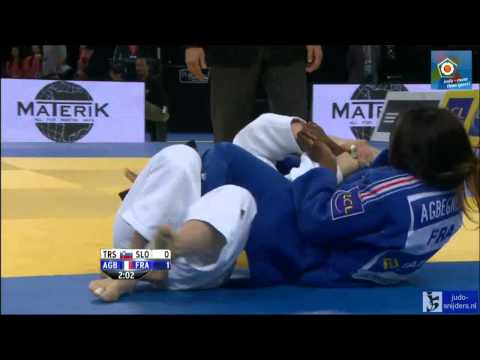 Judo 2014 European Championships Montpellier: Trstenjak (SLO) - Agbegnenou (FRA) [-63kg] final