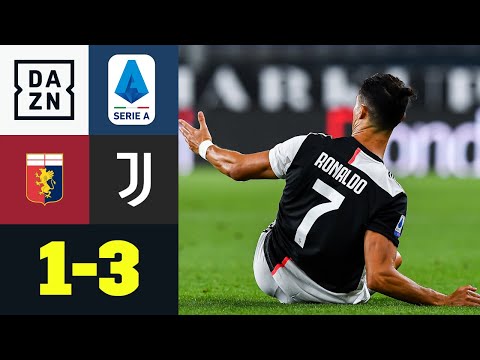 CR7 und Douglas Costa ballern Juve zum Sieg: Genua - Juventus 1:3 | Serie A | DAZN Highlights