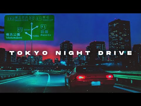 tokyo night drive - calm lofi hiphop + chill + beats 🎶