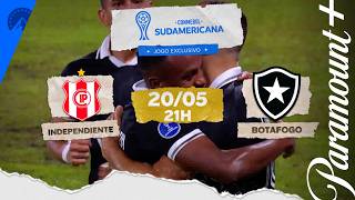 Independiente x Botafogo | Conmebol Sul-americana 2026 | Paramount+ Brasil