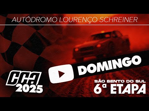 [DOM] - AO VIVO E COM IMAGENS - 6ª Etapa do Campeonato Catarinense de Automobilismo - SBS -