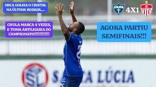 Oratório 4X1 Cristal - Campeonato Amapaense 2026 | 7° Rodada.