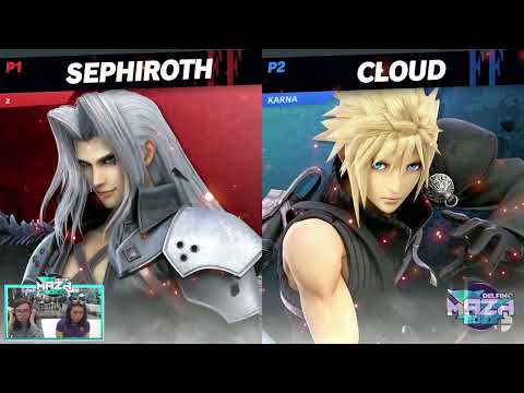 Delfino Maza 2023   Wave A Pools - ZaK9999 (Sephiroth) Vs. KARNA (Cloud, Sephiroth)