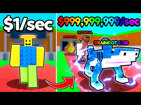 I Started Over as a NOOB and Made $1,000,000,000 in Roblox Steal a Brainrot!
