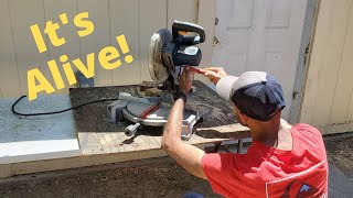 Free Finds: Repairing An Abandoned Miter Saw That Won