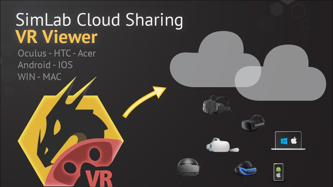SimLab VR Viewer Cloud Sharing