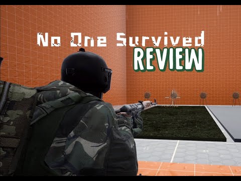 No One Survived Review - *BRAND NEW* Multiplayer Zombie Survival game