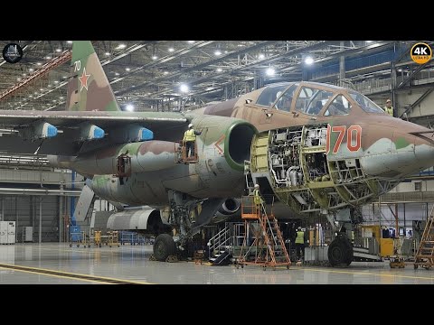 Dentro de la Fábrica del Su-25: El Secreto de $11 Millones del 'Tanque Volador' Ruso