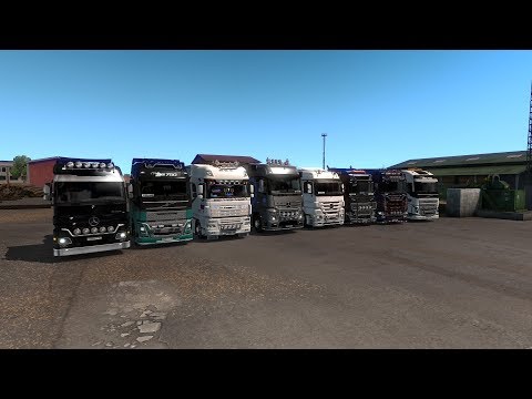 Стрим #187 Euro Truck Simulator 2 Multiplayer DLC Baltic Sea (Mercedes)