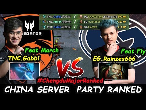 TNC.Gabbi [Leshrac] Carry Feat March vs Ramzes666 [Lycan] Chengdu Major Ranked Dota 2 pro Gameplay