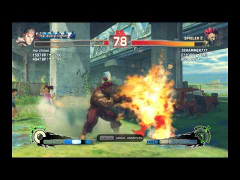 JBHAMMER777 (AKUMA) VS KtossPol  Rank 1 (Vega) VS ma Chinui (Ryu) SSF4 AE PC