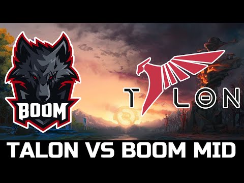 TALON VS BOOM MIDLANE BATTLE - YOPAJ VS MIKOTO DOTA 2