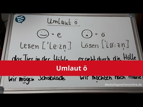 Deutsch: Aussprache Umlaut ö