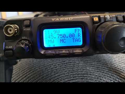 YAESU FT-818 /817 programowanie przemiennika i zapisanie w pamięci.