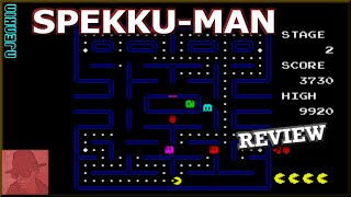 Spekku-Man : Homebrew from 2022 - on the ZX Spectrum 48K !! with Commentary