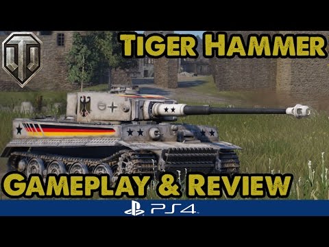 WoT Console - TIGER HAMMER REVIEW & GAMEPLAY - (Xbox/PS4)