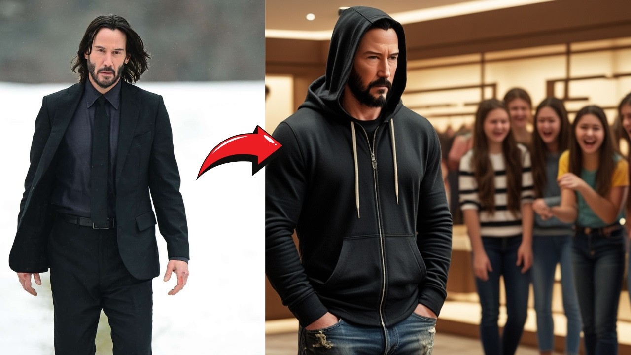 Rich Teen Mocks Keanu Reeves in a Mall – But Freezes When He Buys Everything in the Store!
