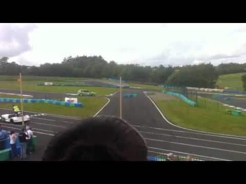 Jack Newman rallying