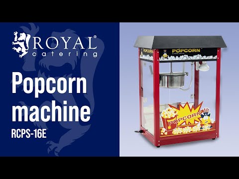 video - Popcorn machine - Black Roof