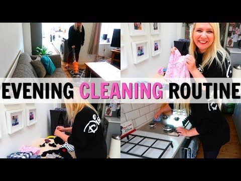 EVENING SPEED CLEANING ROUTINE OF A MUM/MOM! Video