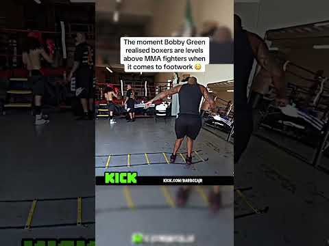 Bobby Green Realized Footwork Levels Between Boxers & MMA Fighters 👀