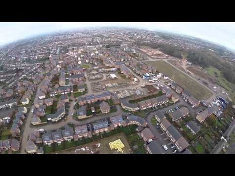 Dji phantom 2 with zenmuse h3-3d gimbal