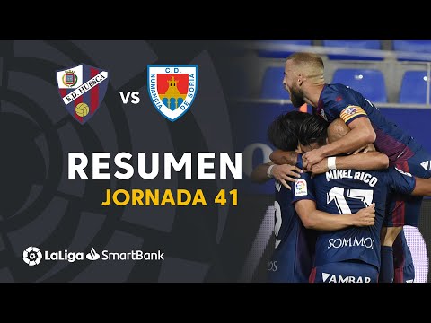 Resumen de SD Huesca vs CD Numancia (3-0)