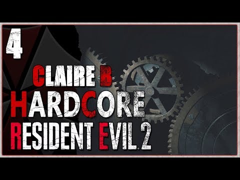 Resident Evil 2 Remake Hardcore Blind - Power Panel Part Pete (Claire's 2nd Run) Part 4
