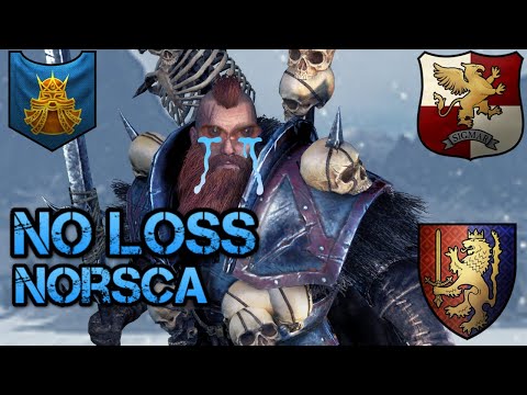 The Impossible Campaign Legendary Norsca But I restart on ANY loss