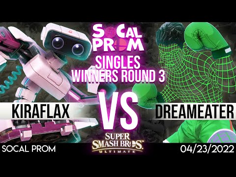 SoCal Prom Winners Round 3 - Kiraflax (ROB) vs Dreameater (Little Mac) - SSBU Tournament