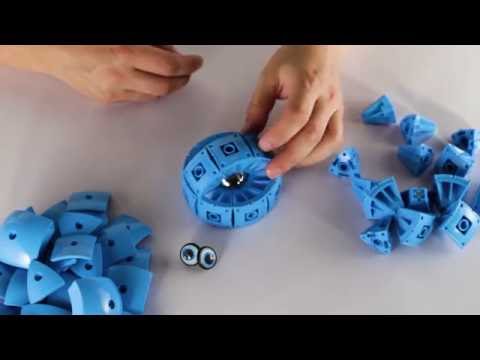 Конструктор магнитный Geomag KOR Pantone Blue (PF.800.673.00)