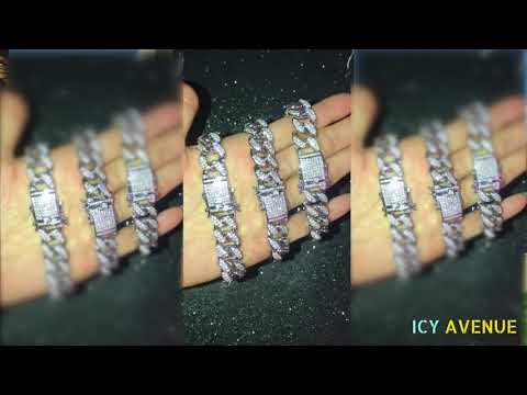 Iced Out Cuban Link Bracelet 14mm