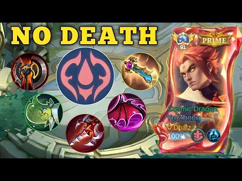 TRY THIS FULL SPELL VAMP BUILD ON YU ZHONG FOR BETTER LIFE STEAL! - MLBB