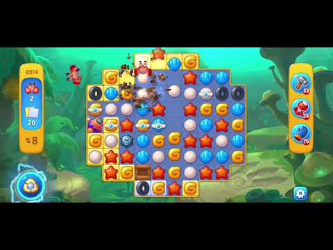 Fishdom 8914 Hard Level - NO 💣🧨💥