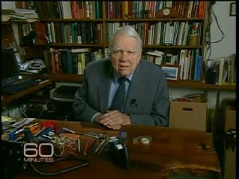 Andy Rooney Talks Tools (CBS)