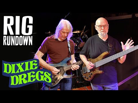 Dixie Dregs' Steve Morse & Andy West Rig Rundown Guitar & Bass Gear Tour