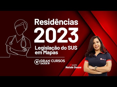 Residências 2023 - Legislação do SUS em Mapas com