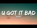 Usher U Got It Bad Lyrics