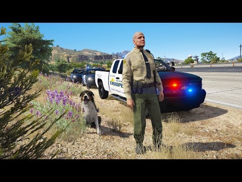 LSPDFR - Day 692 - K9 searches Mountain Dew truck