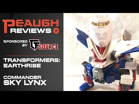 Video Review: Transformers Earthrise - Commander Class SKY LYNX