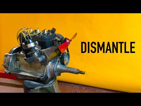 Dismantling A 1929 Austin 7 Engine Start To Finish!