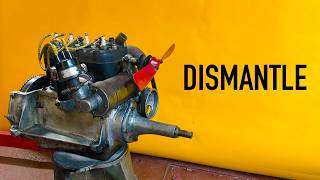 Dismantling A 1929 Austin 7 Engine Start To Finish!