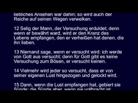 Jakobus 1 - Freude in Glaubensproben; das Gute von oben; Täter des Worts.
