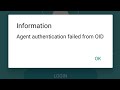 Agent Authentication Failed From OID Problem Solve Kaise Kare Jio POS Plus Forgot Password Change