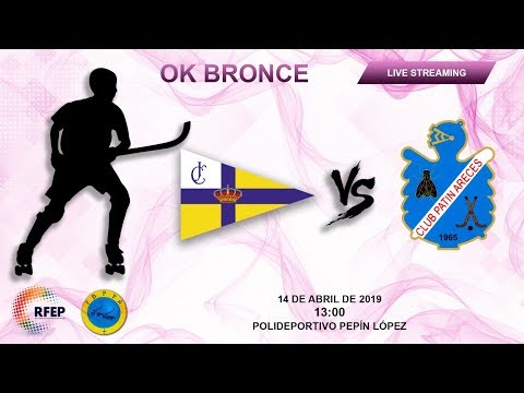 Directo Hockey patines - OK Bronce - Jolaseta Vs. Areces