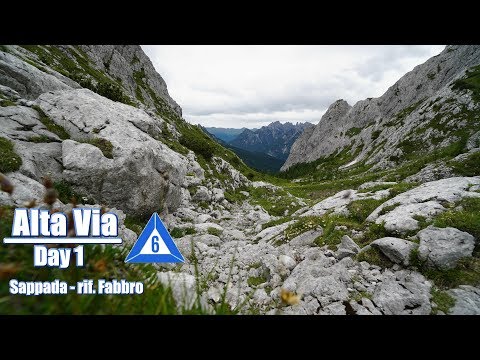 Alta Via 6: day 1 - Sappada - rif. Fabbro